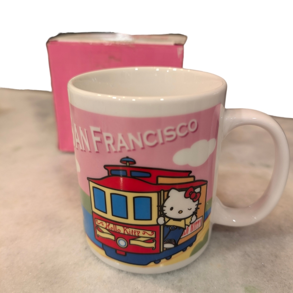 Vtg Hello Kitty Coffee mug 2003